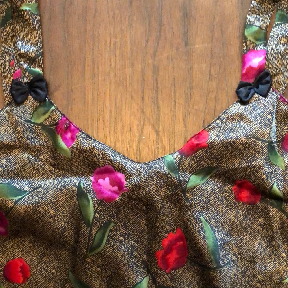 Contessa Di Roma short nightgown with robe